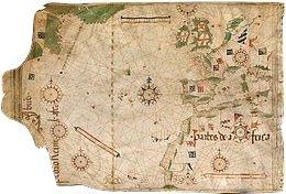 Pedro Reinel me fez à volta de um mapa dos descobrimentos