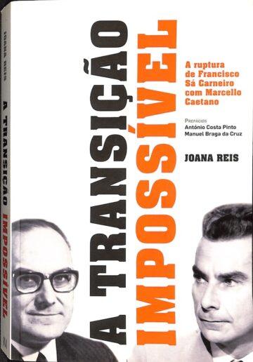 Capa de livro com a imagem de Francisco Sá Carneiro e Marcelo Caetano