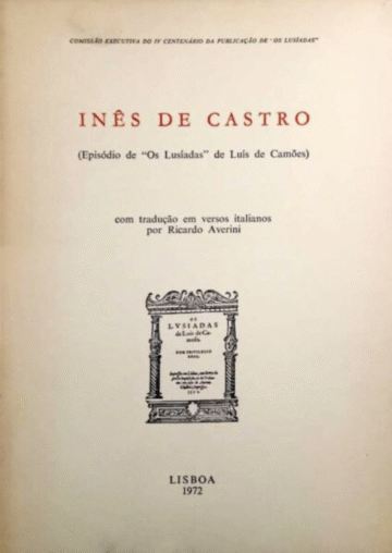 Capa livro episódio de Os Lusíadas Inês de Castro