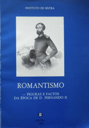 capa livro com imagem do rei consorte d. Fernando II
