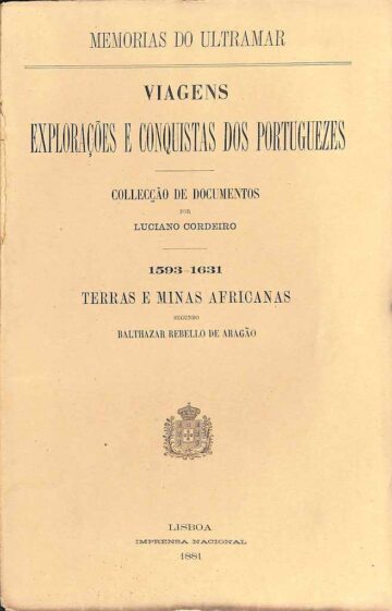 Terras e minas africanas 1593-1631