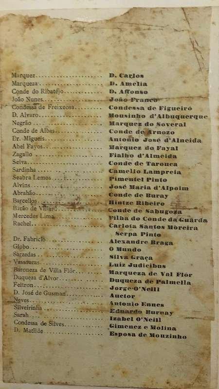 António Albuquerque, Marquez da Bacalhôa, Imprimerie Liberté, Bruxelles, 1908