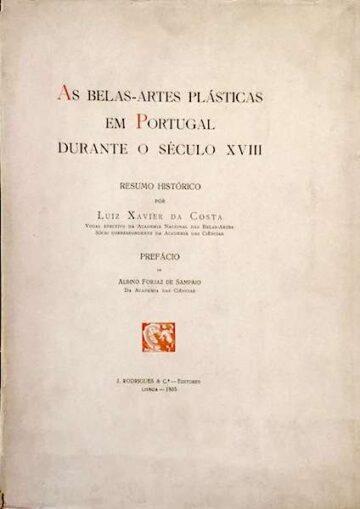 As belas-artes plásticas em Portugal durante o século XVIII