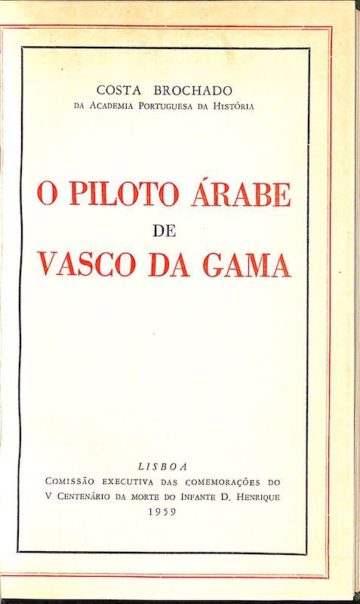 O piloto árabe de Vasco da Gama