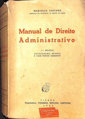 Manual de direito administrativo
