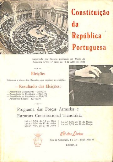 Constituição da República Portuguesa, Lisboa, 1977