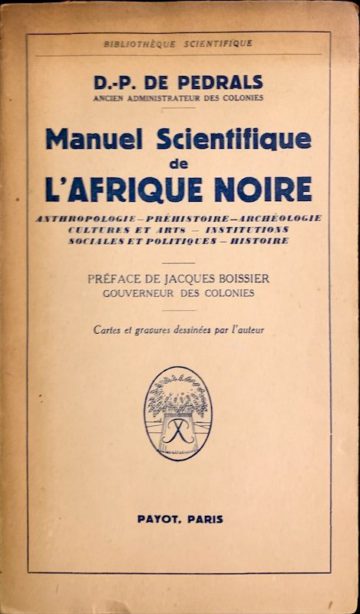 Manuel Scientifique de L'Afrique Noire