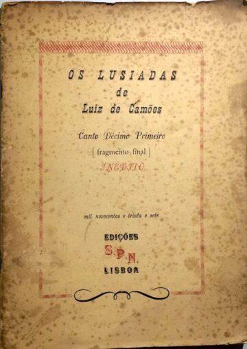 Os Lusíadas de Luiz de Camões, Canto décimo primeiro [fragmento final] Inédito