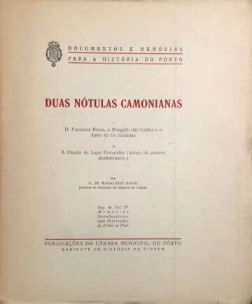 Duas nótulas camoneanas
