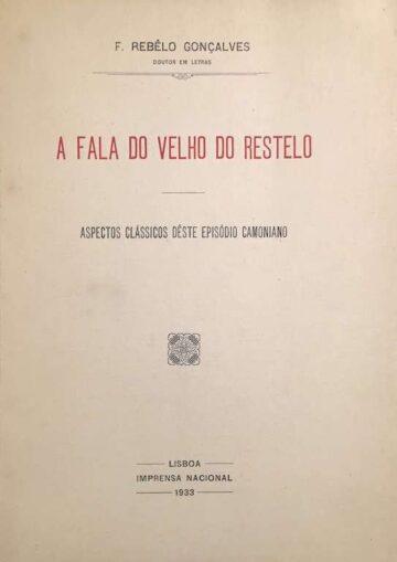 A fala do Velho do restelo