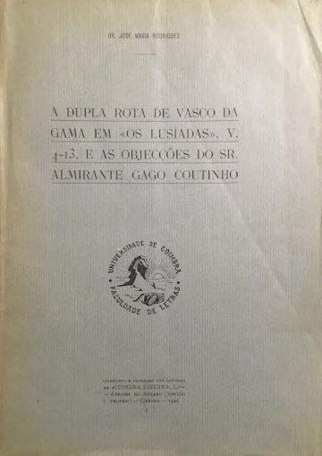 A dupla rota de Vasco da Gama em