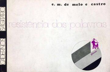 Resistência das palavras, Cadernos Sagitário 2