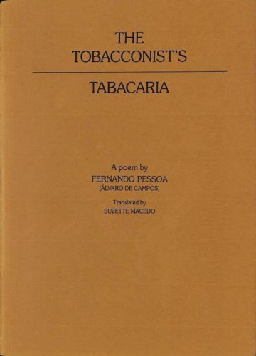 Fernando Pessoa, The Tobacconist's, FCG, Lisboa, 1987