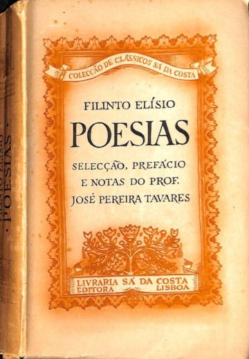 Filinto Elísio, Poesias, Sá da Costa, Lisboa, 1941