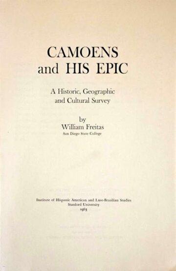Camoens and his epic, A Historic