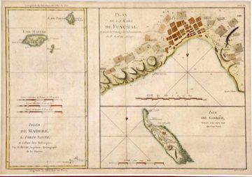 Plano do Porto e da Cidade do Funchal, Ilha da Madeira, Porto Santo e Selvagens e Ilha de Goréia (Senegal)