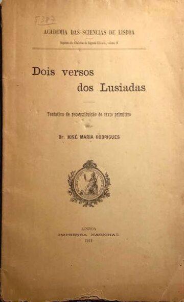 Dois versos dos lusíadas, Tentativa de reconstituição do texto primitivo