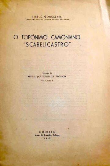 O topónimo camoneano "Scabelicastro"