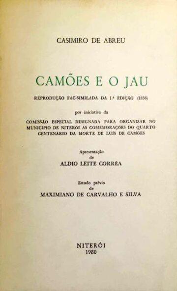 Camões e o Jau, Reprodução Fac-similada da 1.ª edição (1856)