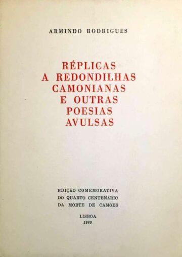 Réplicas a redondilhas camonianas e outras poesias avulsas