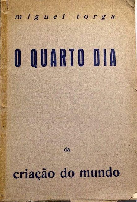 capa do livro O quarto dia de Miguel Torga