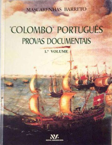 capa livro Colombo português com navio século xvi