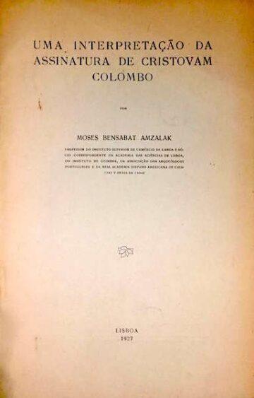 Uma interpretação da assinatura de Cristovam Colombo