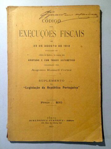 Código das execuções fiscais
