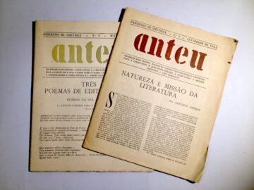 Anteu, Cadernos de Cultura, n.º 1 e n.º 2 (Fevereiro e Maio)