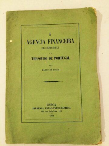 A agência financeira de Carbonell e o Tesouro de Portugal