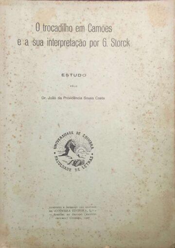 O trocadilho em Camões e a sua interpretação por G. Storck