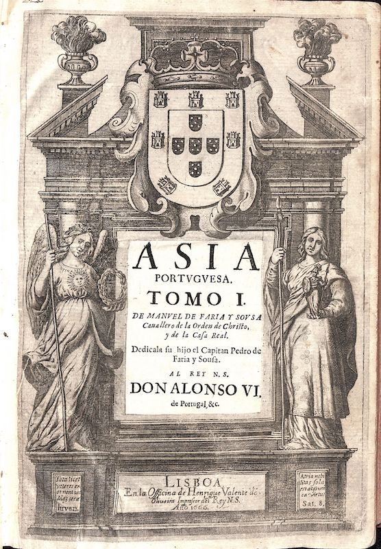 Manuel de Faria e Sousa, Ásia portuguesa, Lisboa, 1666
