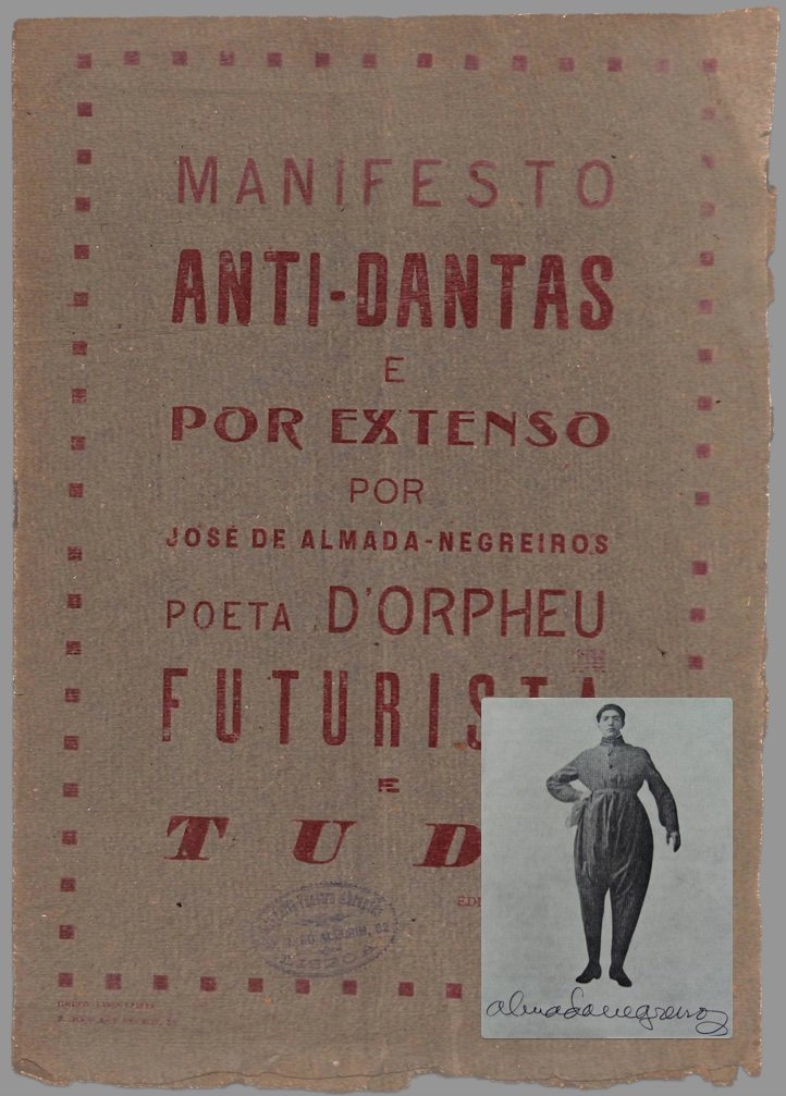 Negreiros, manifesto anti-Dantas e por extenso, edição do autor, 1916