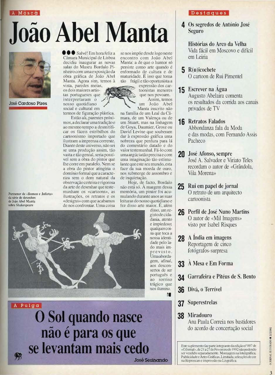 João Abel Manta, Shakespeariana, edição Caixa Geral de Depósitos, Lisboa, 1994