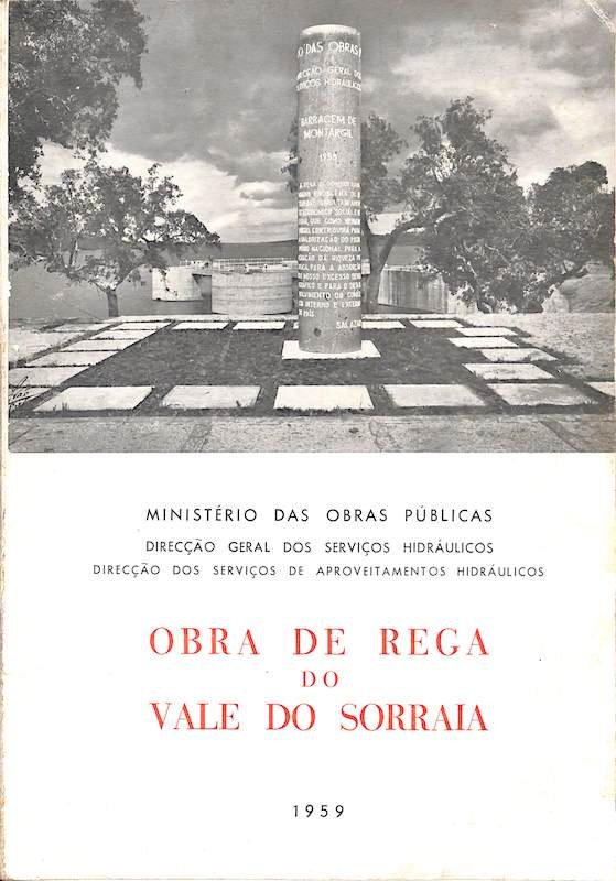 Obra de rega do vale do Sorraia, Ministério das Obras Públicas, 1959