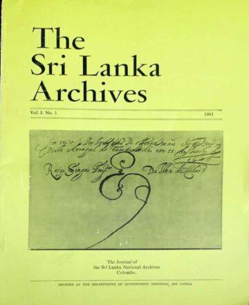 Portuguese Rule in the Kingdom of Kotte in Sri Lanka