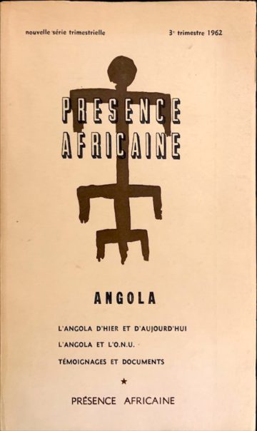 Presence africaine, Angola, 3e trimestre, 1962