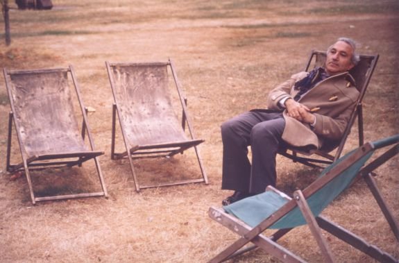 Retrato de Alberto de Lacerda em Londres 1970