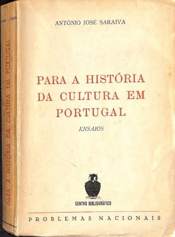 Para a história da cultura em Portugal: ensaios