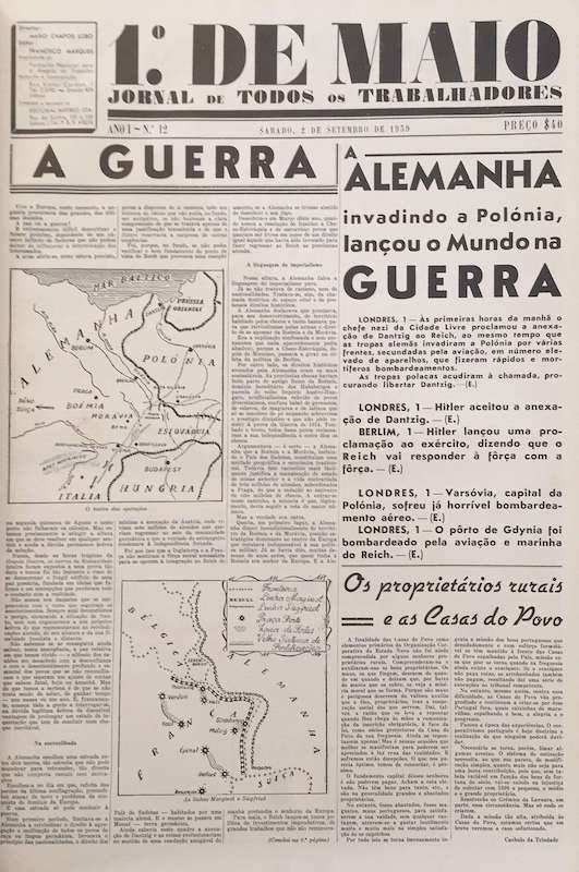 Semanário 1 de maio jornal de todos os trabalhadores