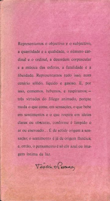 Teixeira de Pascoaes, Aforismos. Lisboa, Tipografia Peres, 1972