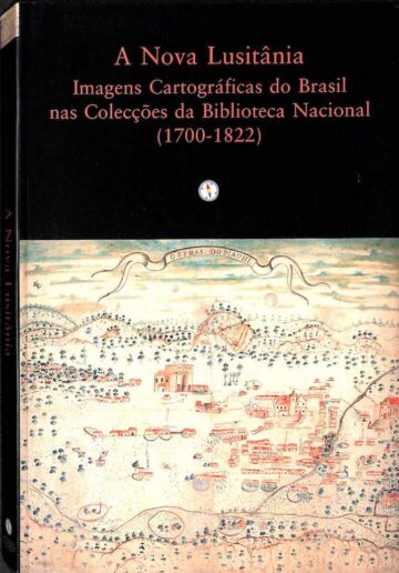 Capa de livro com pormenor de mapa de Oeiras de Piauí no Brasil