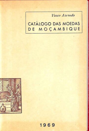 Capa do livro Catálogo das moedas de Moçambique