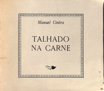 Capa do livro Talhado na carne