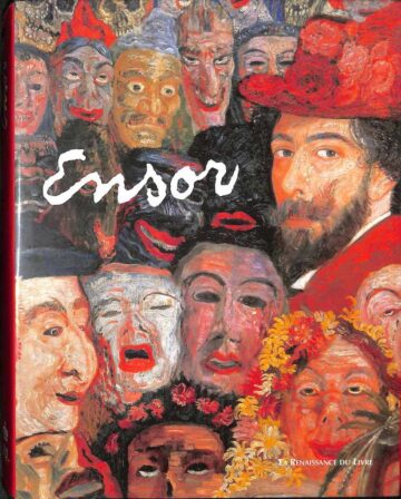 Capa de livro com pintura de Ensor