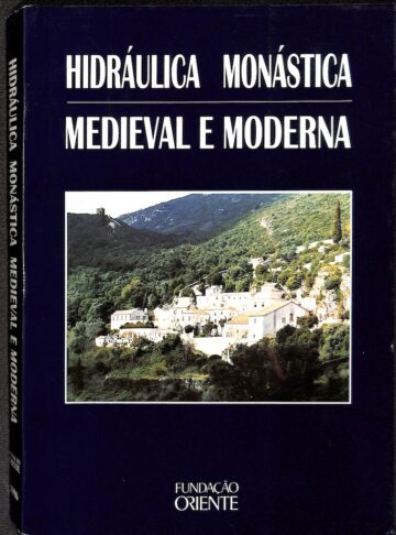 Capa de livro com imagem do convento da Arrábida