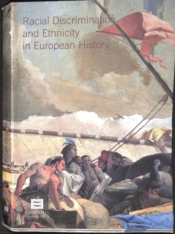 capa de livro com pintura de Tiepolo com detalhe do fresco "Glória de Espanha"
