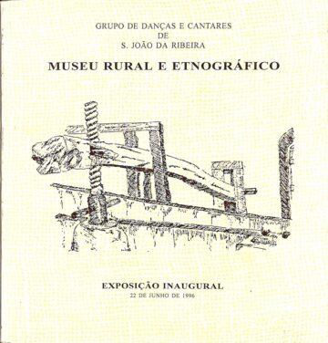 Capa de livro com desenho de prensa de vara em madeira e pedra