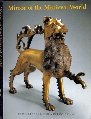 Capa de livro com aquamanil em forma de leão