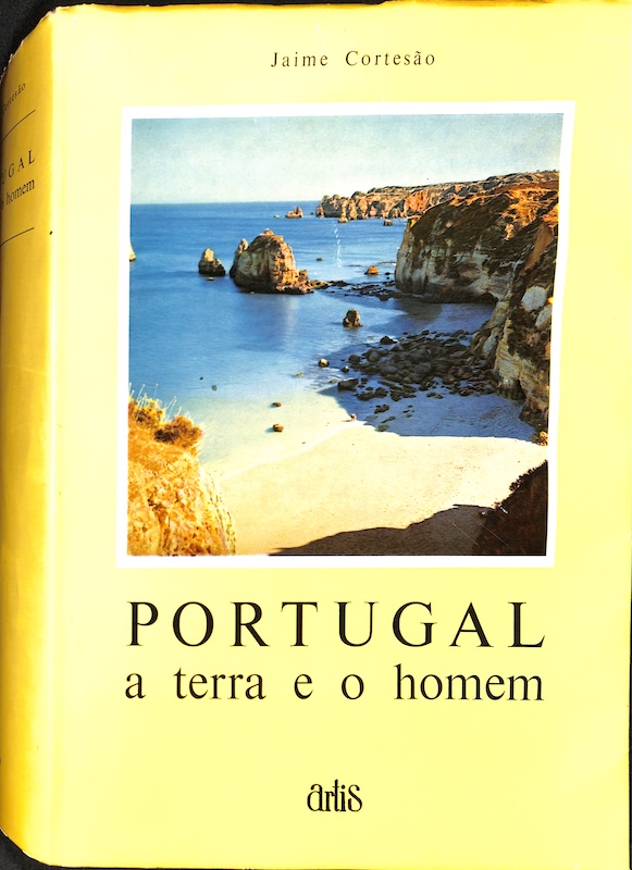 Capa de livro, Portugal a terra e o homem de Jaime Cortesão